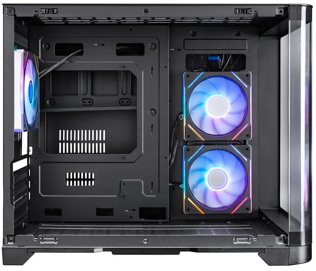 Корпус 1stPlayer UV6-BK-2FC7R-1FC7 Black без БП (UV6-BK-2FC7R-1FC7) - фото 3