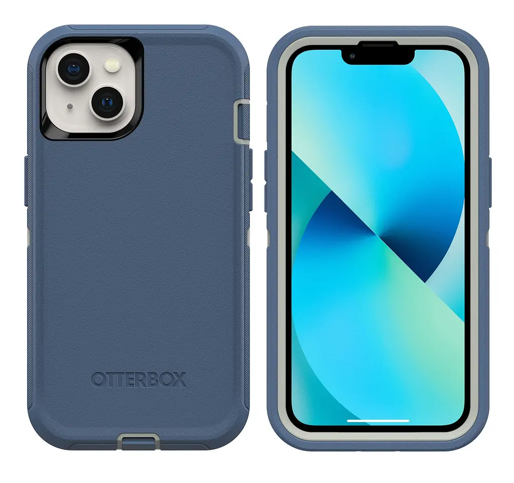 Чохол протиударний з кліпсою OtterBox Defender 77-85443 для iPhone 13 (6.1") Fort Blue - фото 2