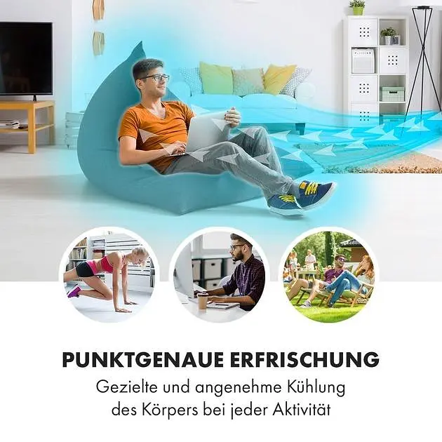 Мобильный кондиционер-вентилятор Klarstein Cooler Rush 3-в-1 (10035825) - фото 2