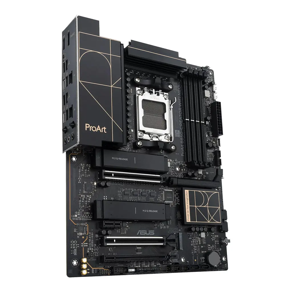 ASUS Материнська плата ASUS PROART B850-CREATOR WIFI NEO sAM5 B850 4xDDR5 M.2 HDMI DP USB Type-C Wi-Fi BT ATX - фото 3