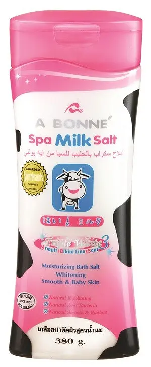Скраб-соль для тіла A BONNE SPA Milk Salt з молочними протеїнами 380г