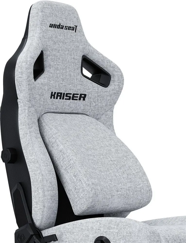Крісло для геймерів Anda Seat Kaiser 4 Size XL Fabric Gray (AD12YDDC-XLL-20-G-CF) - фото 5