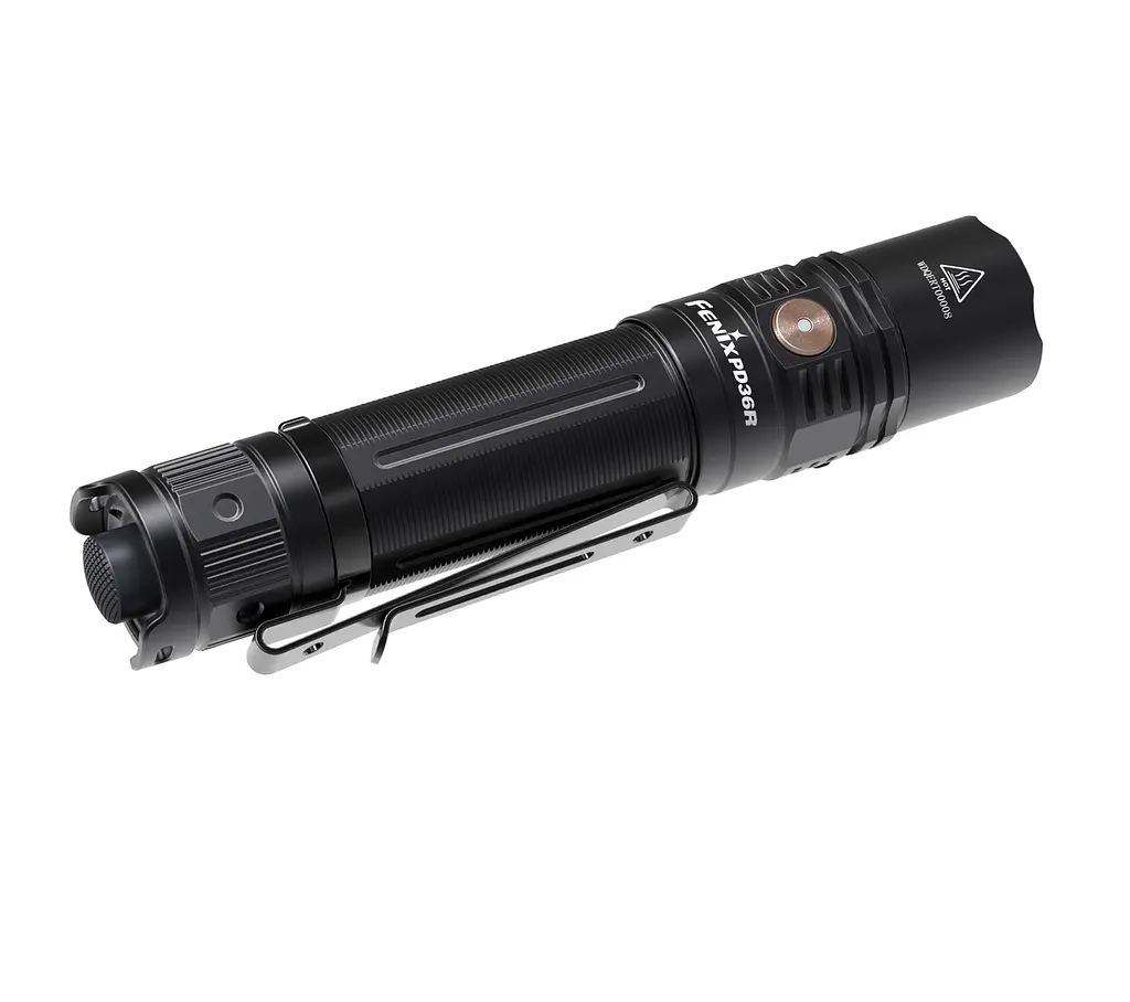 Ручний тактичний ліхтар Fenix PD36R 1600лм USB type-C (Чорний) - фото 4