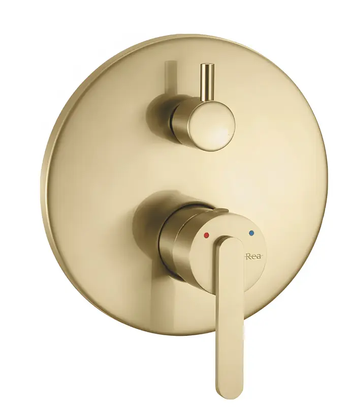 Душова система прихованого монтажу Rea Ontario + BOX brushed gold REA-P5502 - фото 2