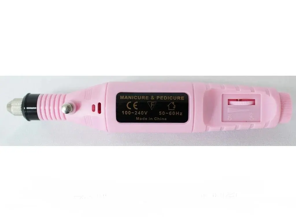 Портативний фрезер-ручка для манікюру ZS 100 20000 об/хв. pink міні фрезер Nail Dryer DM-100 - фото 6