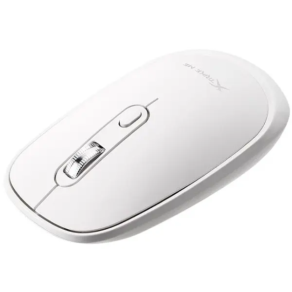 Мишка XTRIKE ME GW-119, бездротова Bluetooth+2.4G, 1600dpi., 4кн., Silent, біла - фото 2