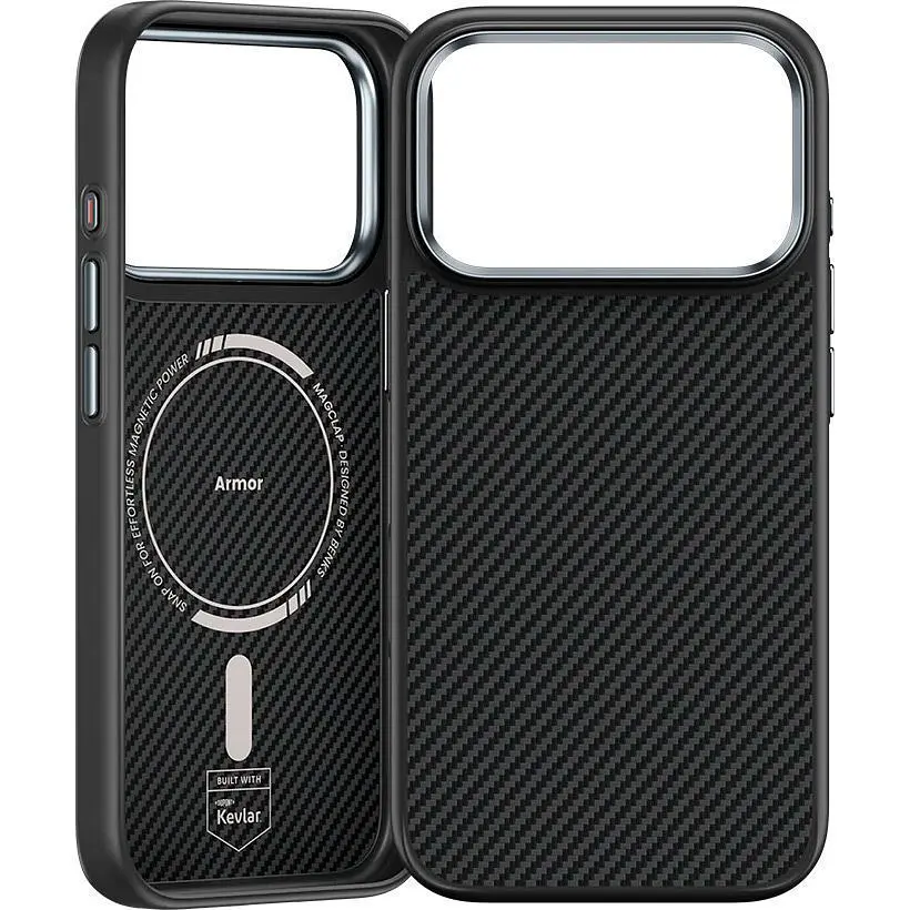 Чохол Benks Magnetic ArmorPro Kevlar Case 600D для Apple iPhone 17 Pro Max Black [145684] - фото 2