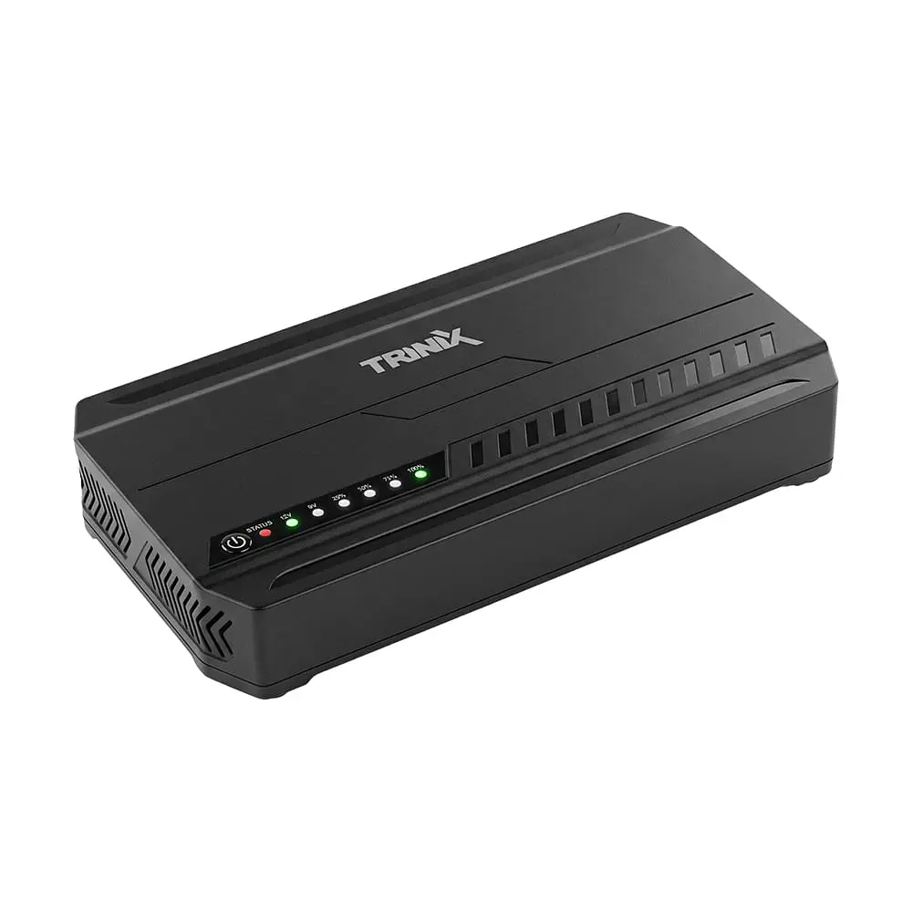Джерело безперебійного живлення DC UPS Trinix TRX-MUPS-1848 Type-C (24000mAh LiFePo4) 5V/9V/12V/48V/PoE, LiFePo4 4*6Ah, для роутера і медіаконвертера (42-00173) - фото 4