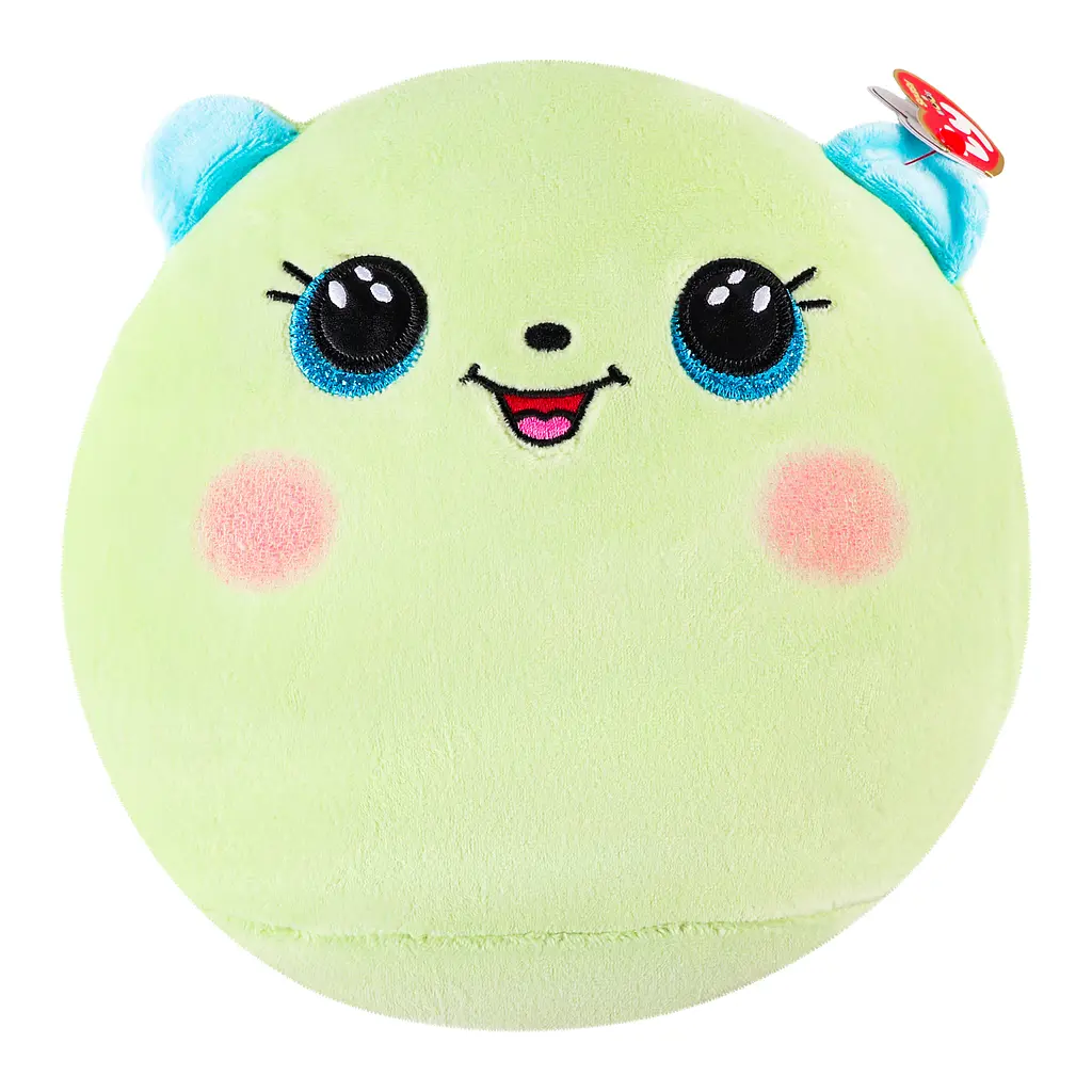 М'яка Іграшка TY Squish-A-Boos Ведмедик зелений Clover 20 см (39227) - фото 2