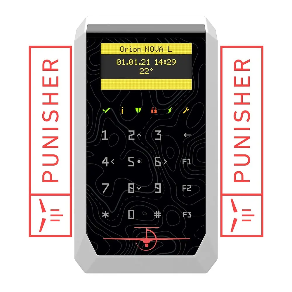 Клавіатура Tiras K-PAD OLED+ (PUNISHER EDITION) (21-00125) - фото 4