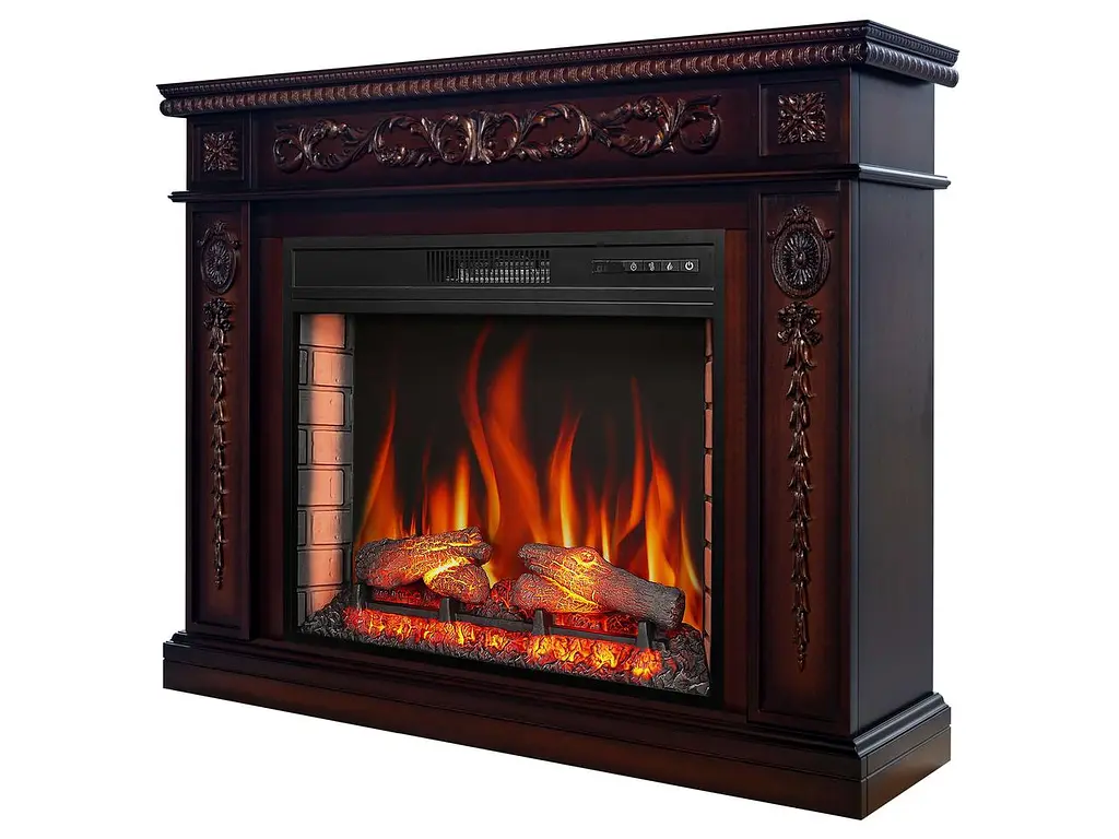 Камінокомплект ArtiFlame DELMONA AF28S КОНЬЯК (зі звуком)