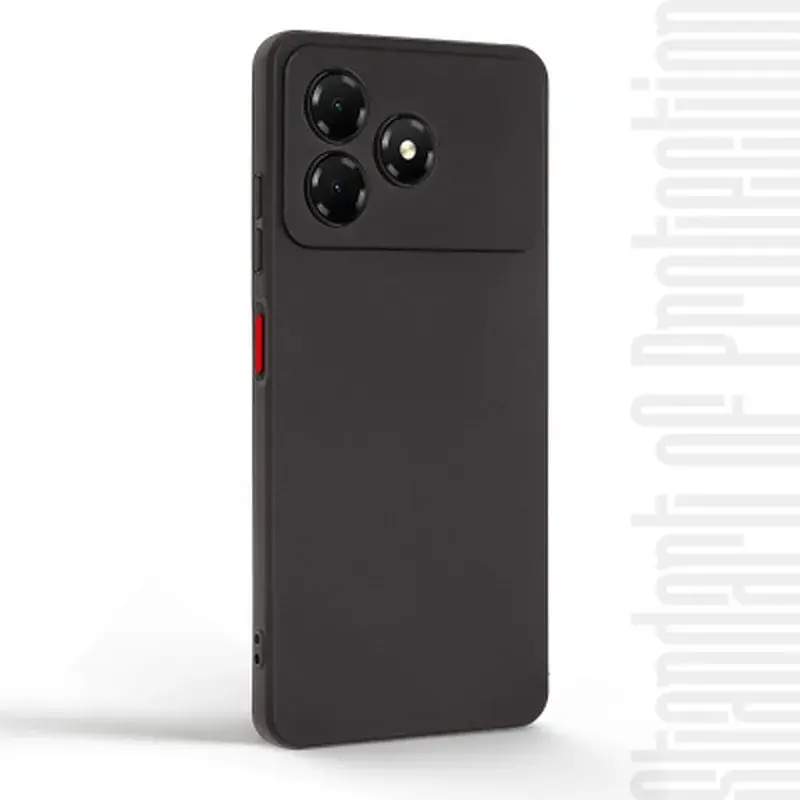 Чохол до мобільного телефона Armorstandart Matte Slim Fit ZTE Blade A36 4G Camera cover Black (ARM88901) - фото 2