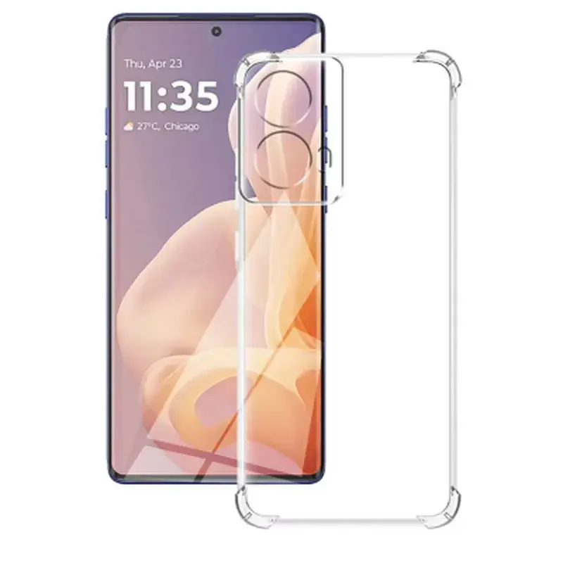 Чохол до мобільного телефона BeCover Anti-Shock Motorola Moto G85 Clear (712310) - фото 3