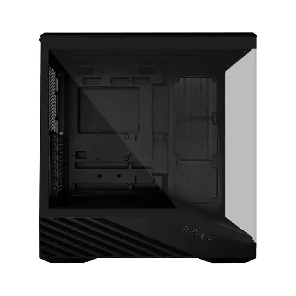 Корпус для ПК Lian Li V100R case with pre-installed four 120mm RGB PWM fan, Black (G99.V100RX.01) - фото 2