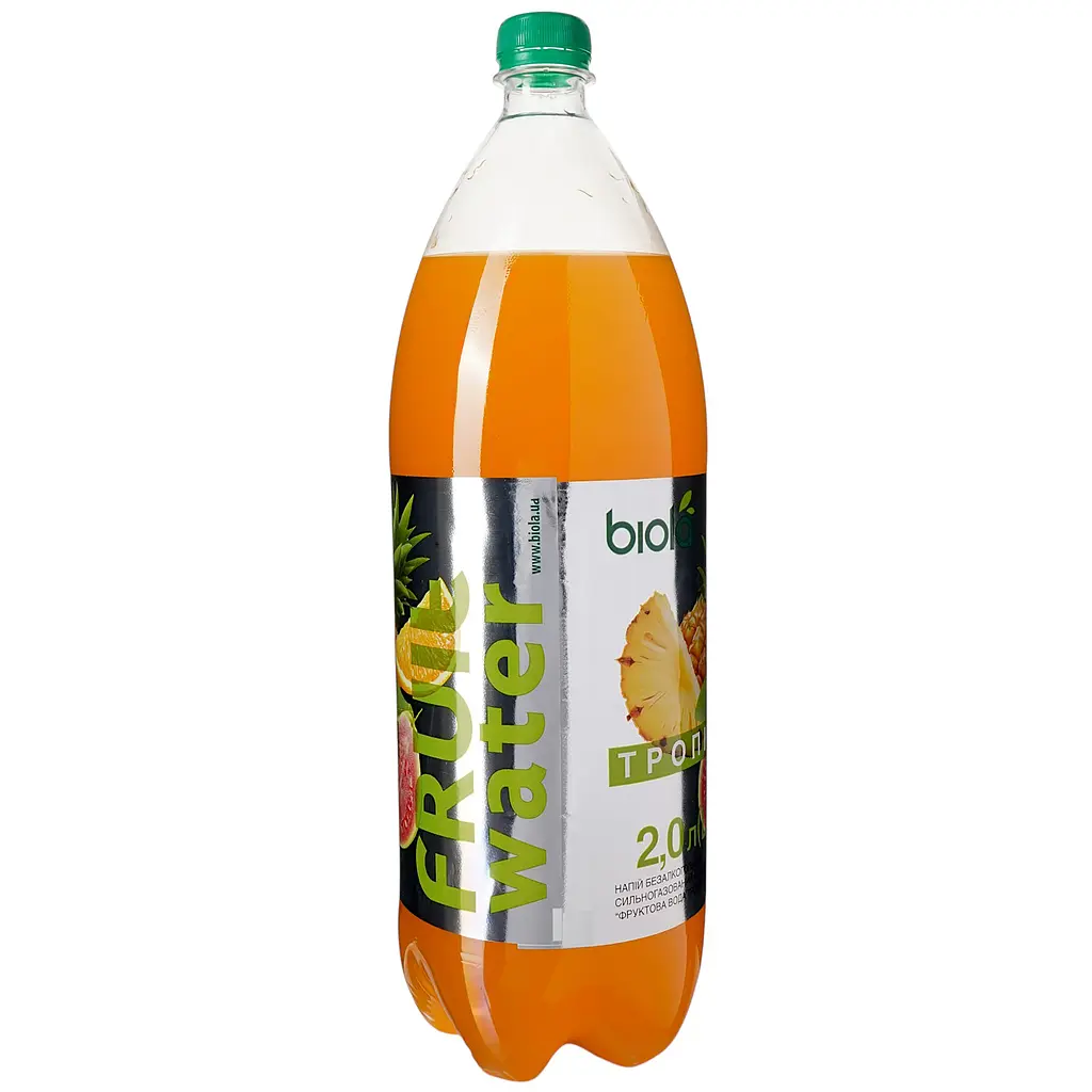 Напій Biola Fruit Water Тропік 2 л - фото 4