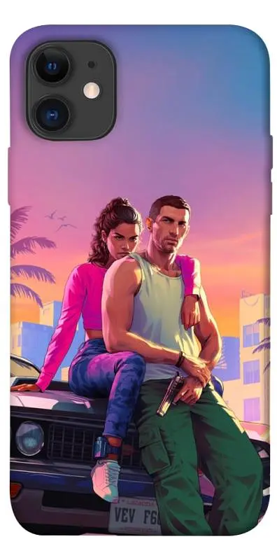 TPU чохол Demsky GTA VI Heroes для Apple iPhone 11 (6.1")