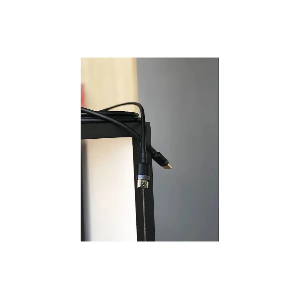 Кабель мультимедійний HDMI M to HDMI M 2.0m 4K Baseus (CADKLF-F01) - фото 4