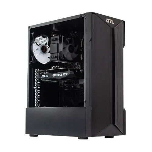 Комп'ютер GTL Trooper 123G35 (I3-12100F / H610 / 16G DDR4 / RTX 3050-6G / 480GB / ATX / 600W / No OS) (GTLGT1216N35S4A6_A61TP) Black, RGB - фото 2