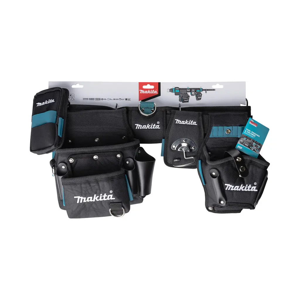Набір поясних сумок для важкого інструменту Makita E-15235 - фото 5