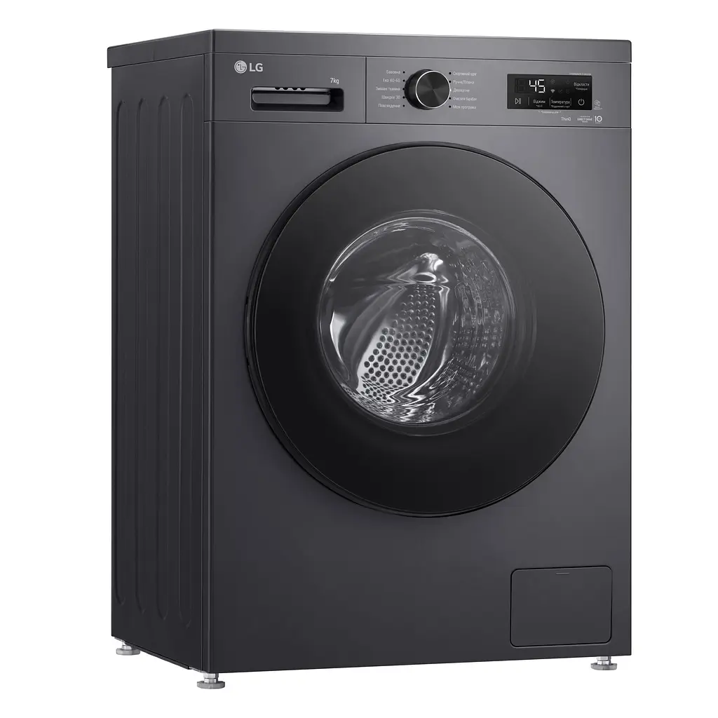 LG Пральна машина фронтальна, 7кг, 1200, A, 44см, - фото 5