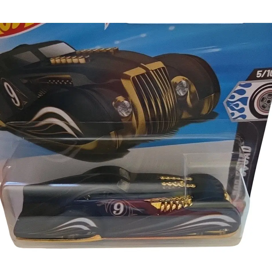Базова машинка Hot Wheels Rod Squad Screamliner чорно-золотиста (5785) JJJ94-N521 - фото 2