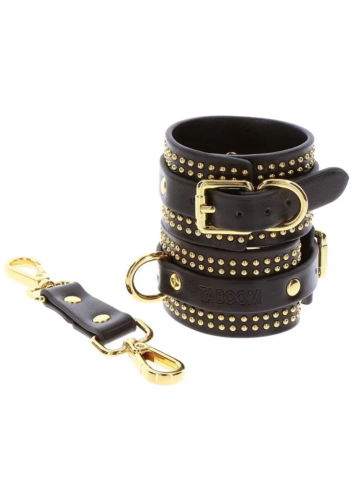Наручники Taboom Vogue Studded Wrist Cuffs черный - фото 6