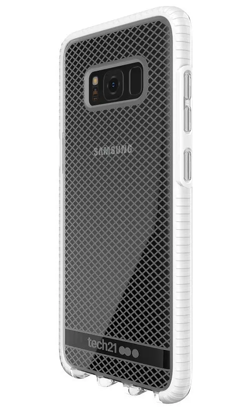 Броньований протиударний чохол Tech21 Liquid Crystal Samsung S8+ Plus SM-G955U Білий - фото 9
