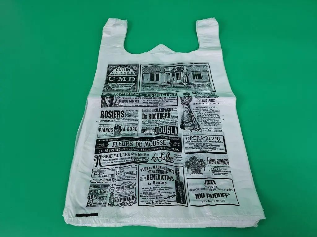 Майка пакет (28+2*7,5х49) "Стара газета" (100 шт.) - фото 2