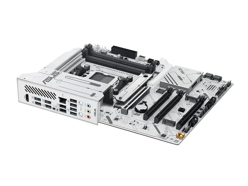 Материнская плата Asus X870 MAX GAMING WIFI7 W White - фото 3