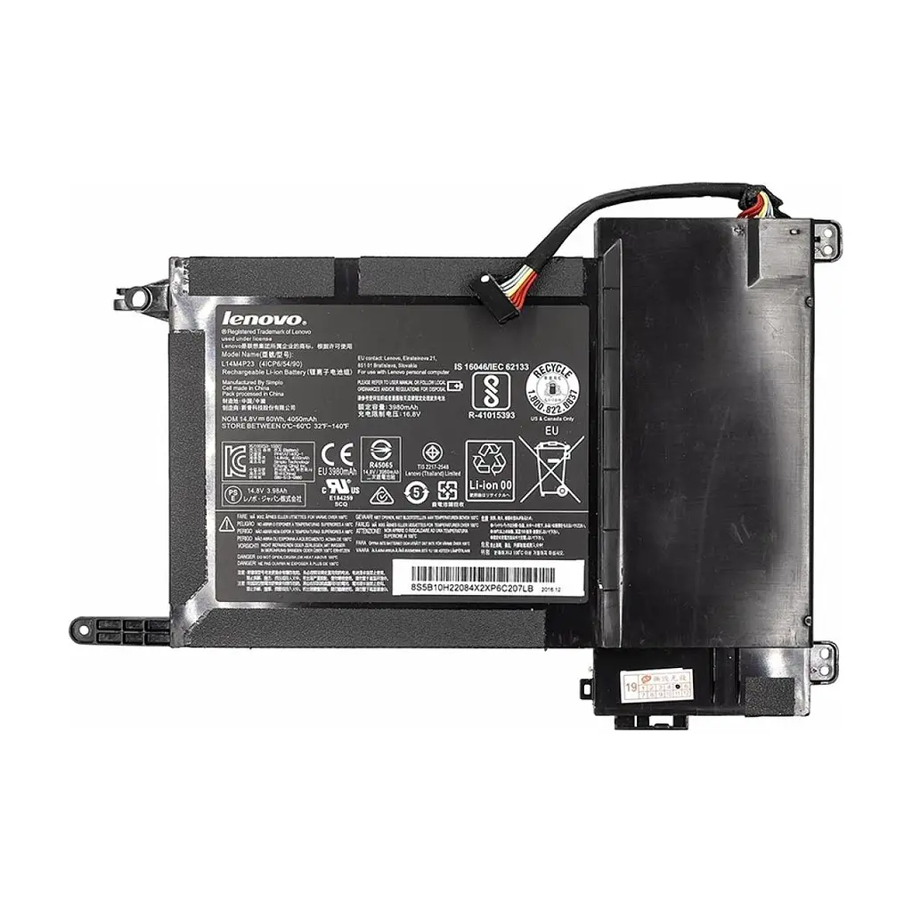 Акумулятор до ноутбука Lenovo Y700-17iSK (L14M4P23) 14.8V 60Wh (NB480647) - фото 2