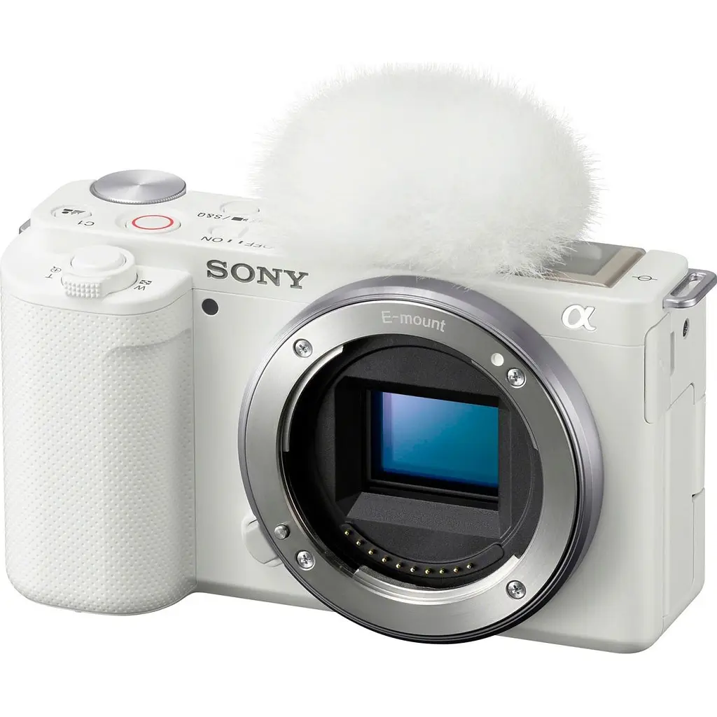 Бездзеркальний фотоапарат Sony ZV-E10 Body White (ILCZVE10W.CEC) [106903] - фото 2