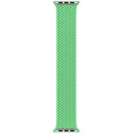 Ремешок CasePro Braided Solo Loop Bright Green Size M для Apple Watch 45mm/44mm/42mm - фото 3