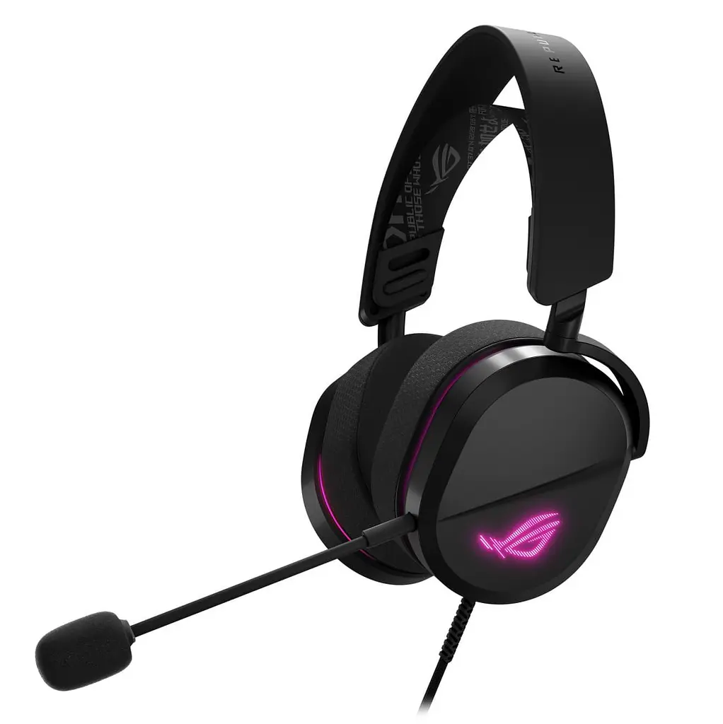 Ігрова гарнітура ASUS ROG Pelta Core USB-C RGB Black (90YH04E0-BHUA00) - фото 4