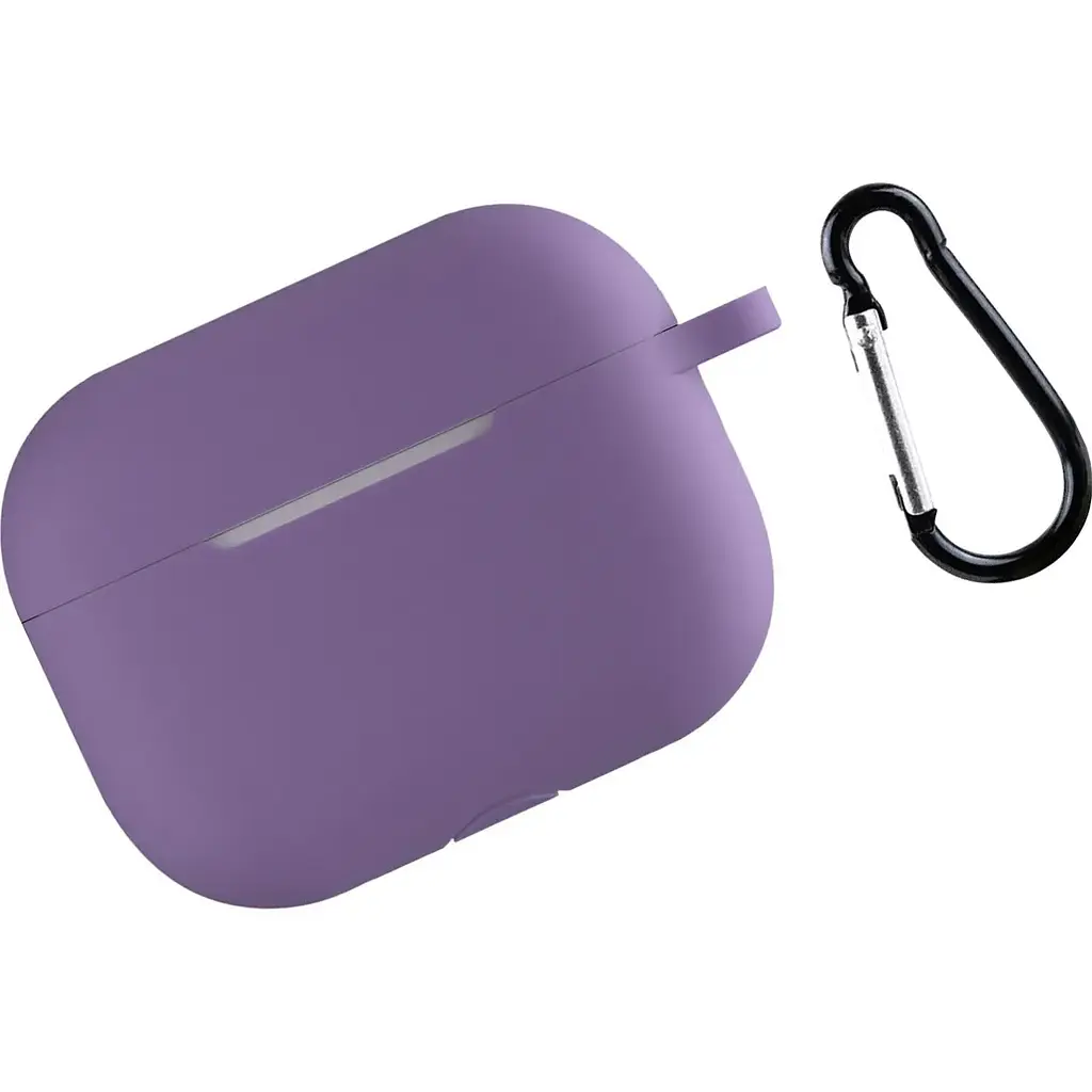 Чохол Silicone Case + Carbine для AirPods Pro 2 Violet [132183] - фото 3