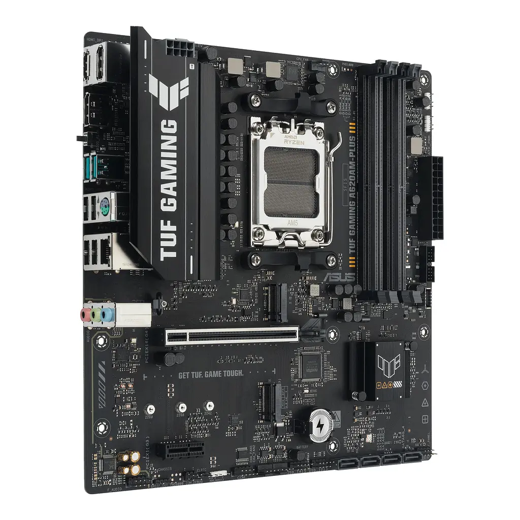 Материнская плата TUF GAMING A620AM-PLUS sAM5 A620 4xDDR5 HDMI DP mATX Asus teh0018937 - фото 4