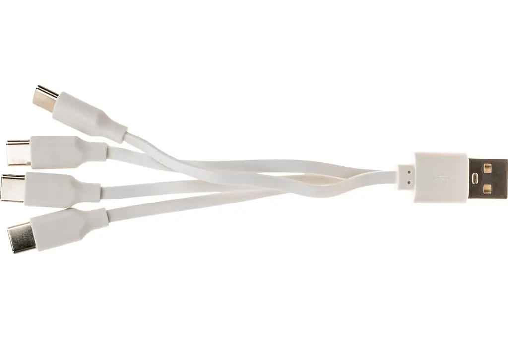 Кабель розгалужувач Smartoools USB - Type-C для одночасного заряджання 4-х пристроїв White (19496) - фото 2