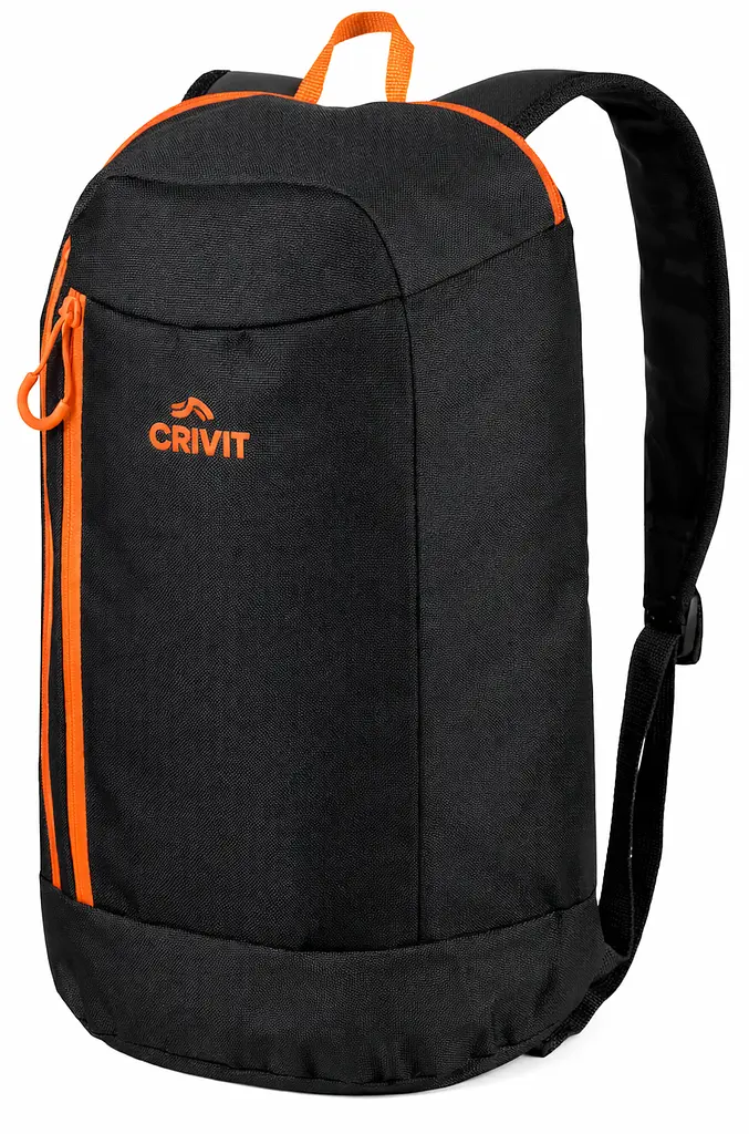 Рюкзак міський Crivit Mini 10 л чорний з оранжевим - фото 5