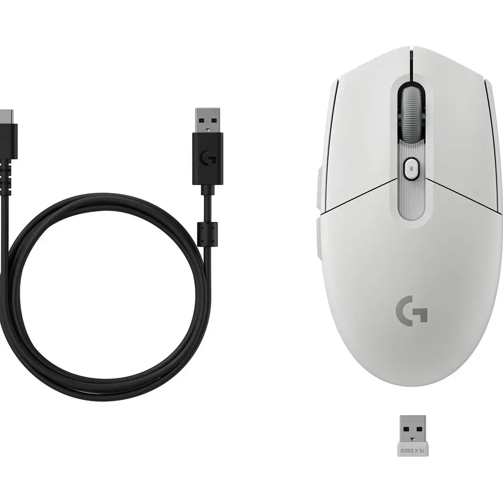 Миша Logitech G305 X Superlight White (910-007747) [177468] - фото 6
