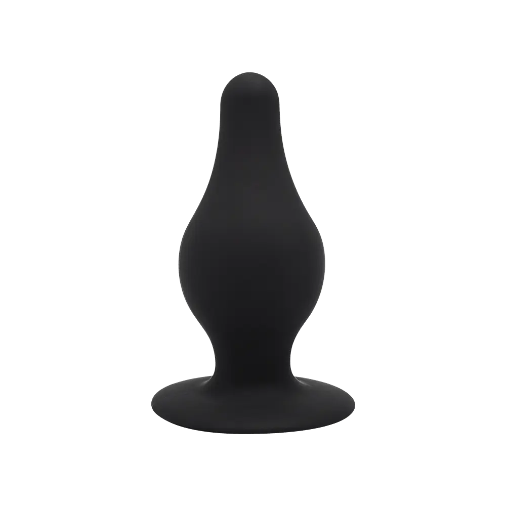 Анальна пробка SilexD Model 2, 7.2 см (чорний) - фото 2