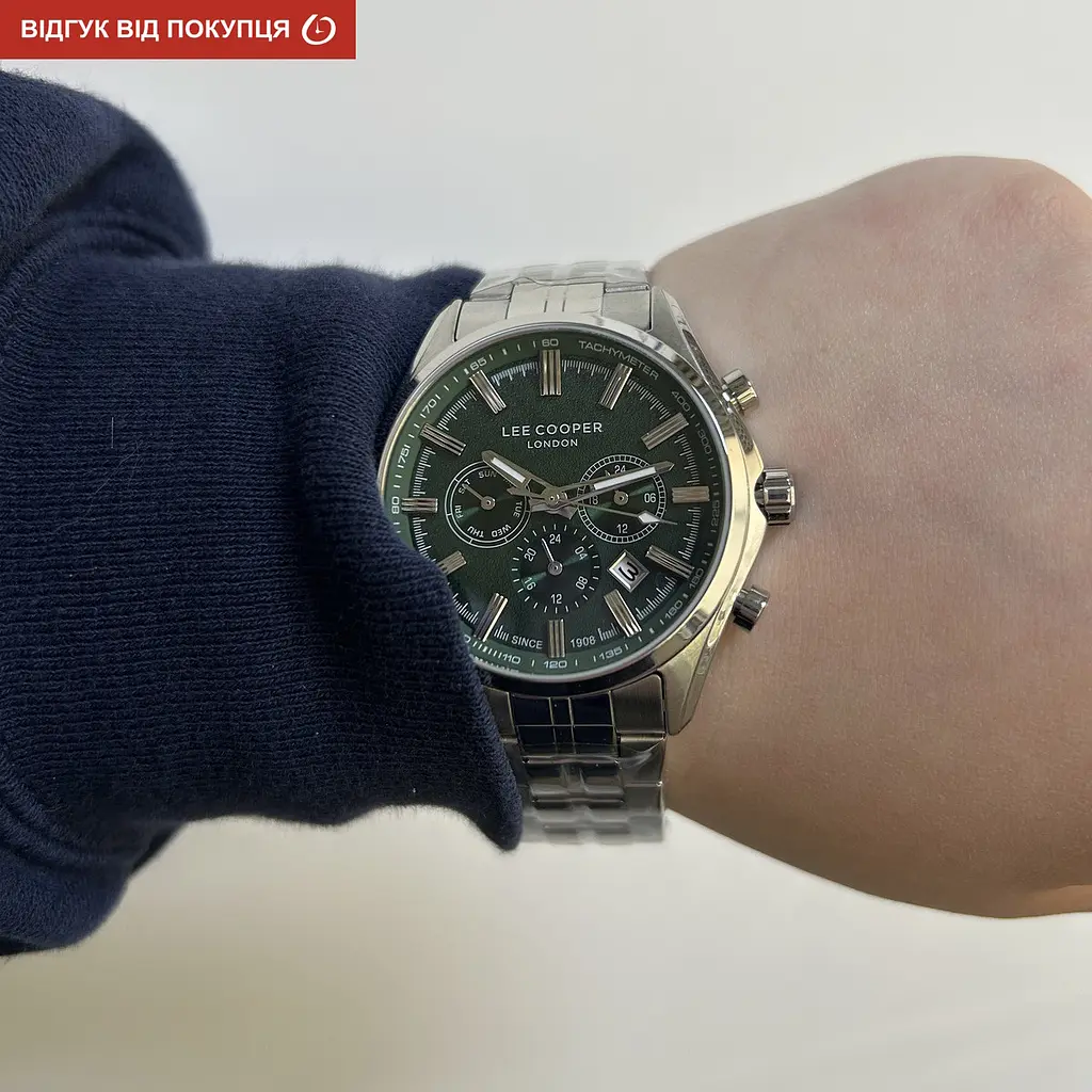 Годинник Lee cooper Fenix Green - фото 9