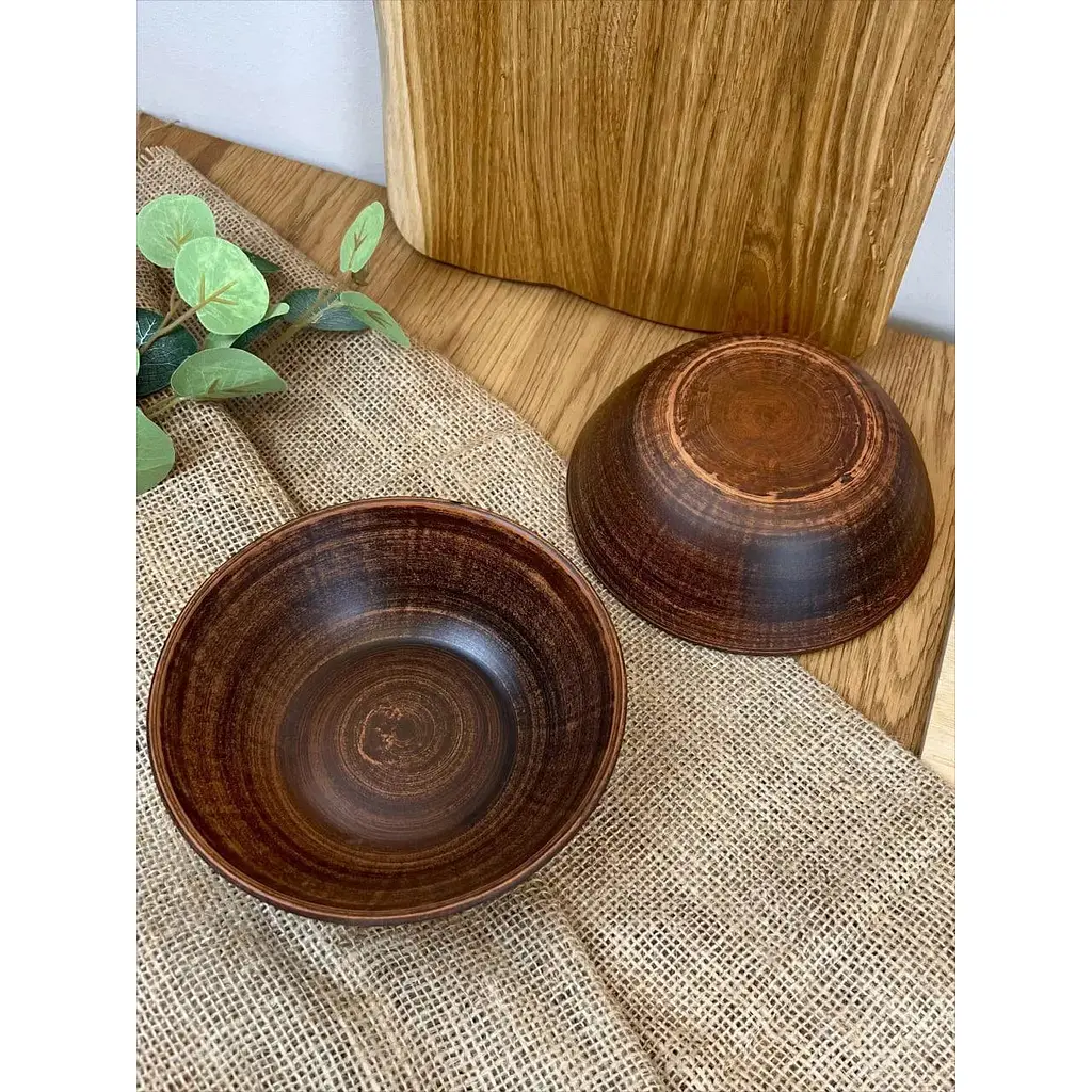 Піала керамічна (глиняна) Гладка 500 мл - фото 4