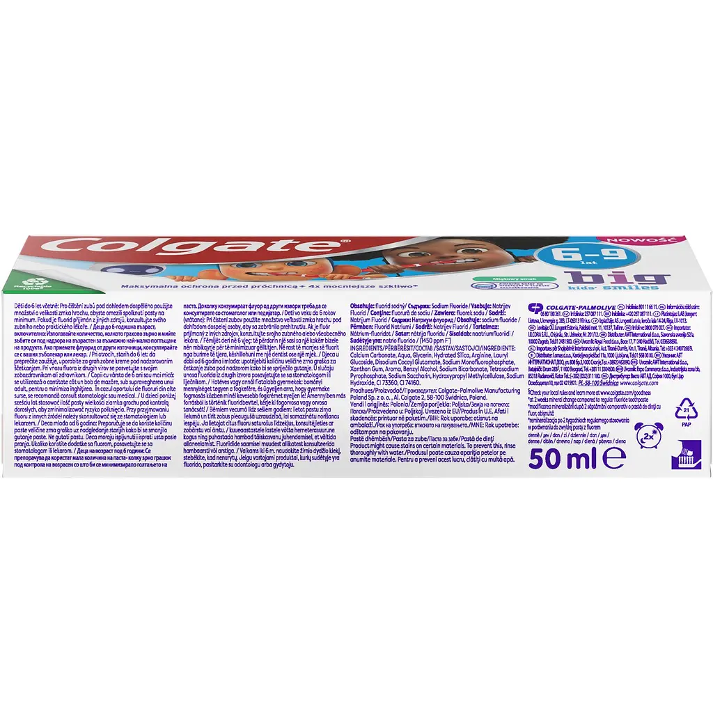 Зубна паста Colgate для дітей 6-9 років зі смаком ніжної м'яти 50 мл - фото 4