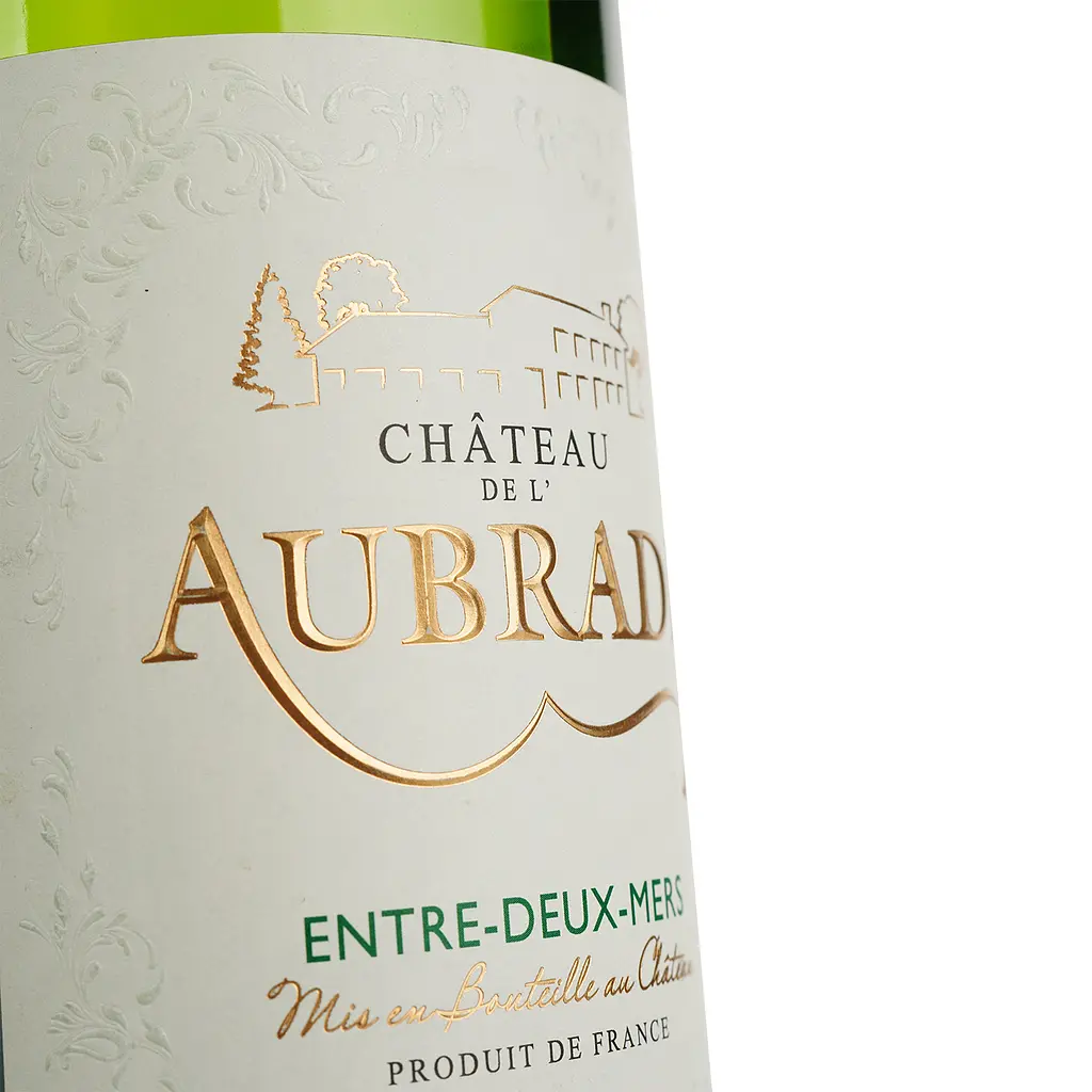 Вино Chateau De L'aubrade Entre Deux Mers AOP, белое, сухое, 0,75 л - фото 6