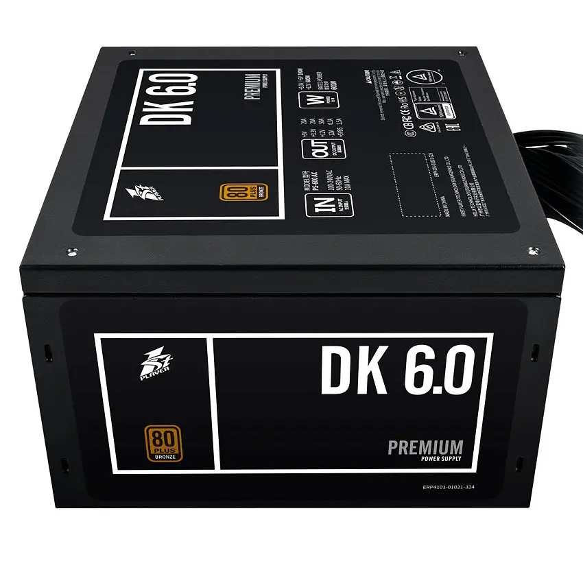 Блок живлення 1stPlayer PS-600AX 600W (DKPM-BRZ-600-BK-EU) - фото 3