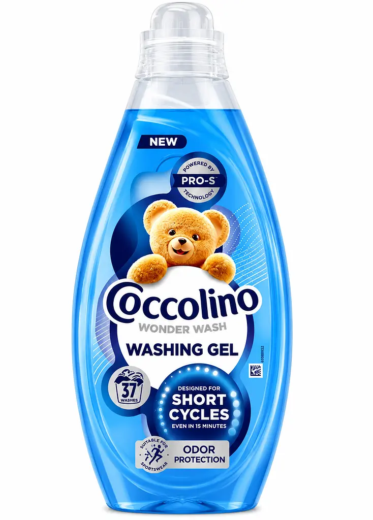 Гель для прання Coccolino Wonder Wash Odor Protection для коротких циклів 1,48 л (37 прань)