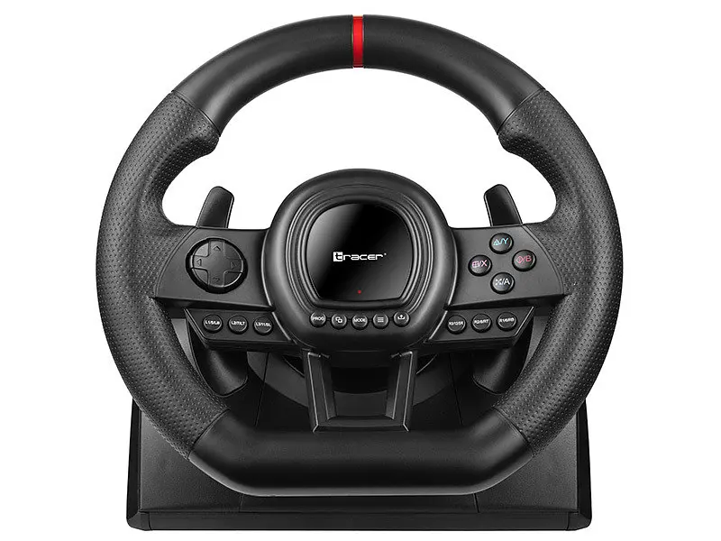 Кермо + коробка передач + педалі Tracer SimRacer MANUAL GEARBOX 6 in 1 PC/PS4/PS3/Xone/X360/SWITCH (TRAJOY47345) - фото 10