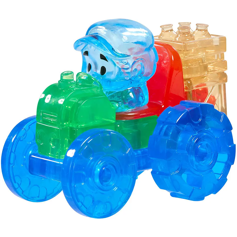 Сенсорный конструктор Jelly Blox Красочный трактор 12 элементов (932945) - фото 2