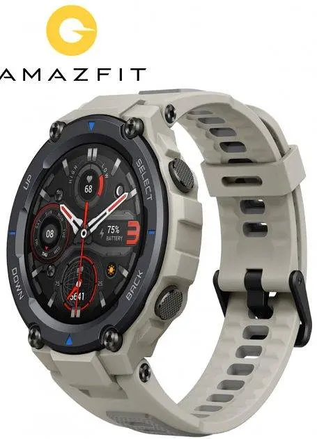 Смарт-часы Amazfit T-Rex Pro Desert Grey - фото 2