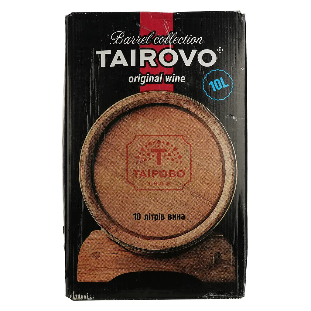 Вино Таировский Cовиньон Блан белое сухое bag-in-box 10 л - фото 2