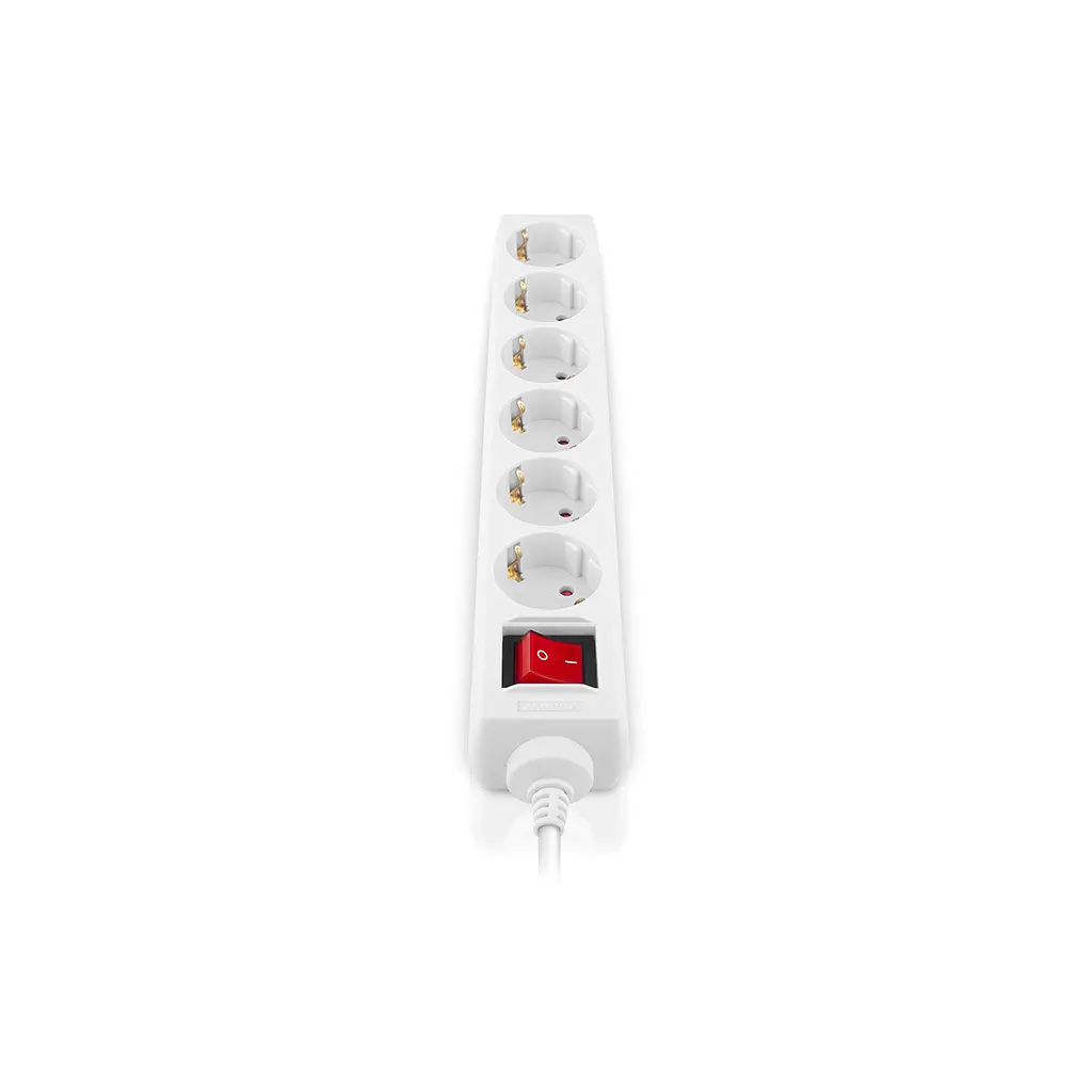 Мережевий фільтр живлення REAL-EL RS-6 Protect M 3m, white (EL122300033) - фото 5